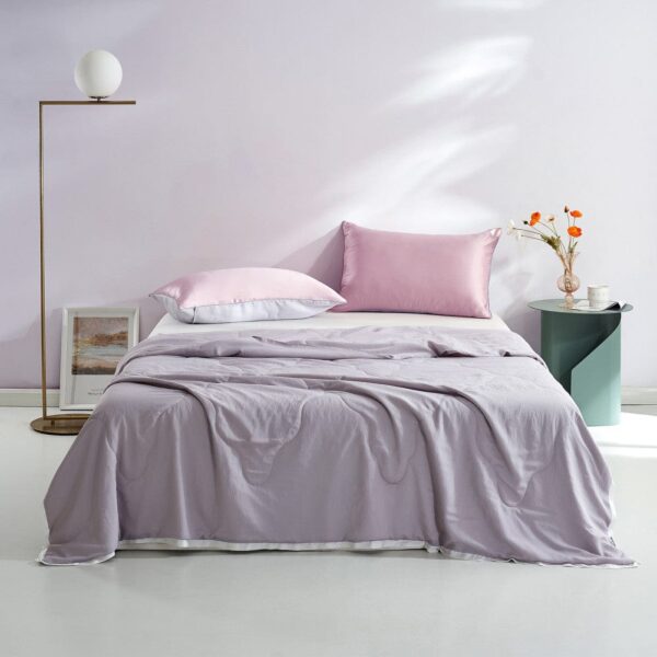 Summer Washable Cool Silk Filled Blanket - Image 24