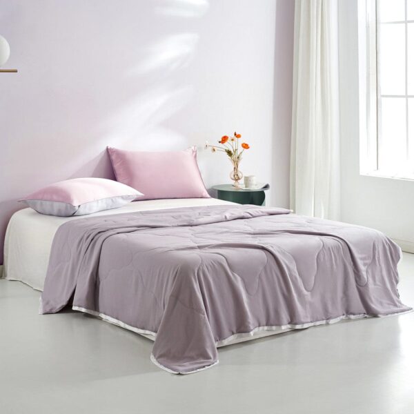 Summer Washable Cool Silk Filled Blanket - Image 23