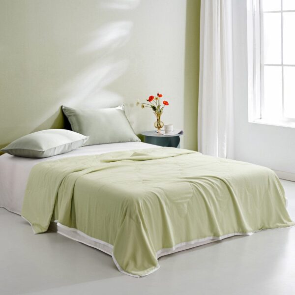 Summer Washable Cool Silk Filled Blanket - Image 4