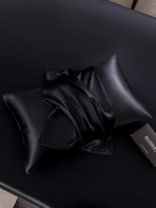30Momme Luxurious 100% Silk Pillowcase - Hidden Zipper - Image 12
