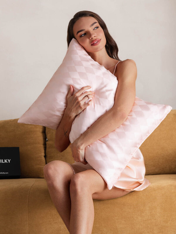 100% Organic Pure Silk Printed Pillowcase - Image 5