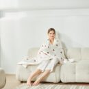 Strawberry Pattern Silk Blanket