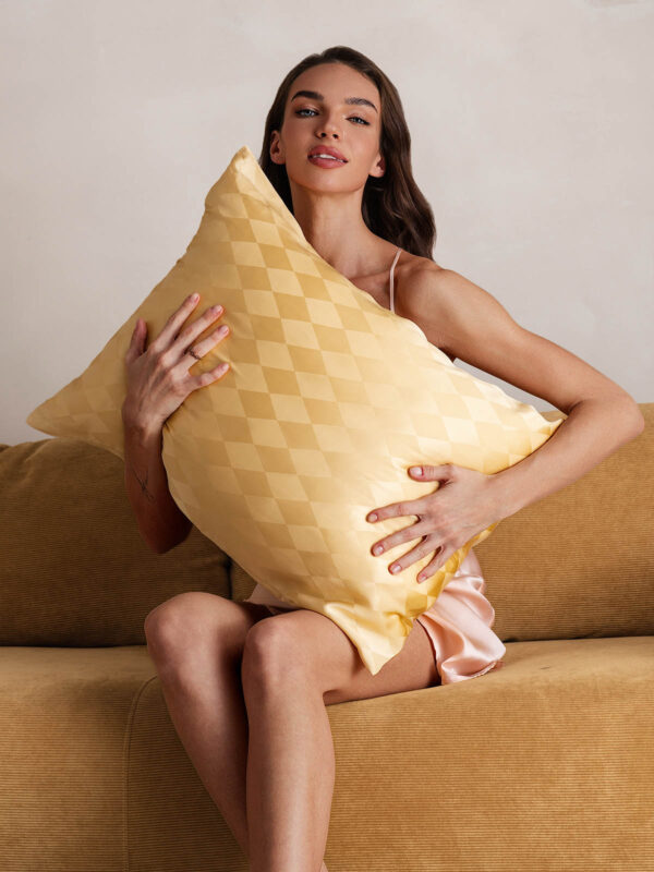 100% Organic Pure Silk Printed Pillowcase - Image 19