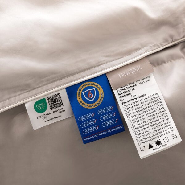 Summer Washable Silk Filled Comforter - Image 10