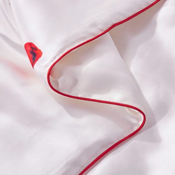 Strawberry Pattern Silk Blanket - Image 14