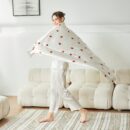 Strawberry Pattern Silk Blanket