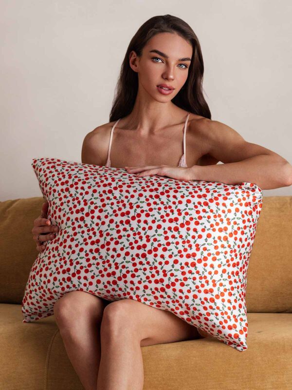 100% Organic Pure Silk Printed Pillowcase - Image 28