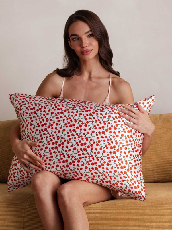 100% Organic Pure Silk Printed Pillowcase - Image 30