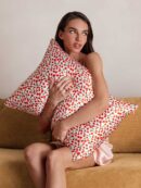 100% Organic Pure Silk Printed Pillowcase
