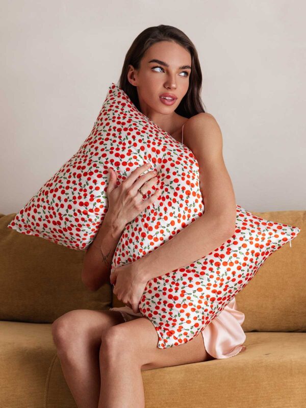 100% Organic Pure Silk Printed Pillowcase - Image 31