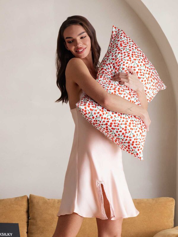 100% Organic Pure Silk Printed Pillowcase - Image 33