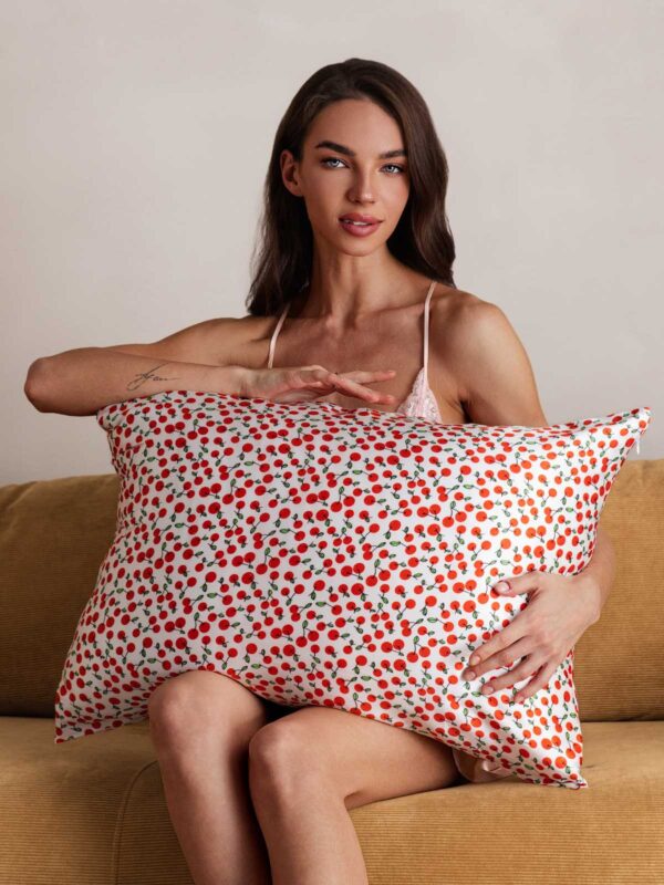 100% Organic Pure Silk Printed Pillowcase - Image 34