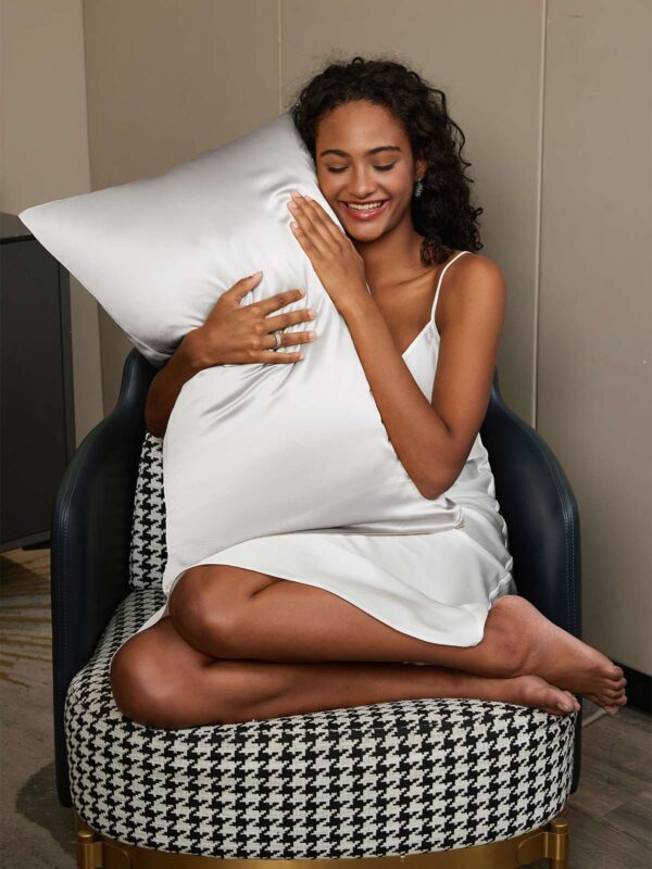 19Momme 100% Mulberry Silk Pillowcase - Envelope Closure - Image 67