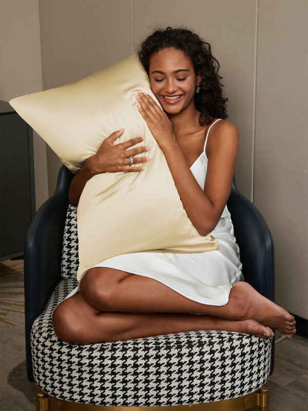 30Momme Luxurious 100% Silk Pillowcase - Envelope - Image 46