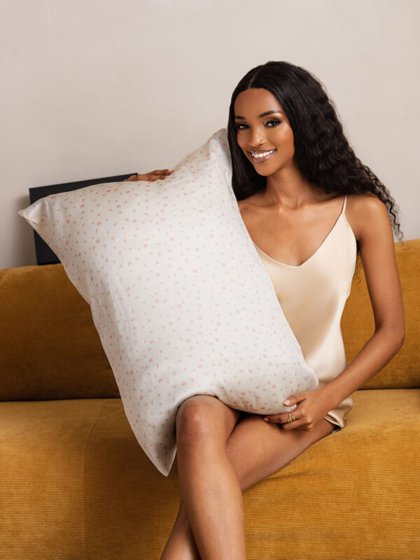 100% Organic Pure Silk Printed Pillowcase - Image 25