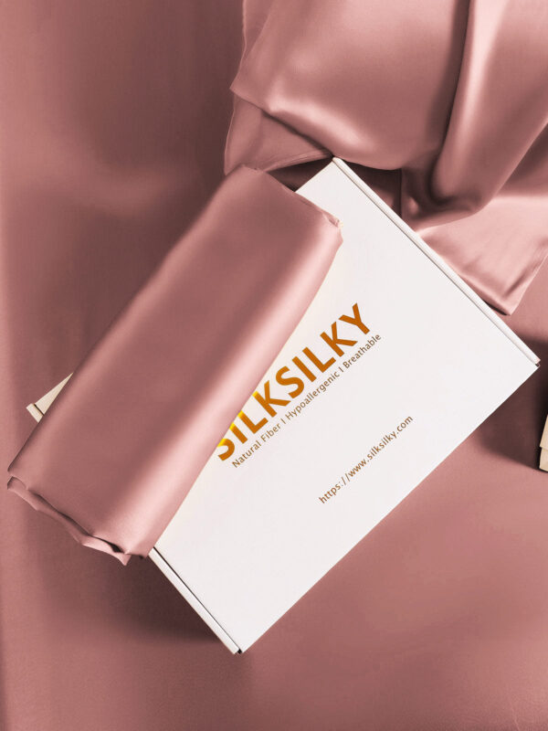 30Momme Luxurious 100% Silk Pillowcase - Hidden Zipper - Image 62
