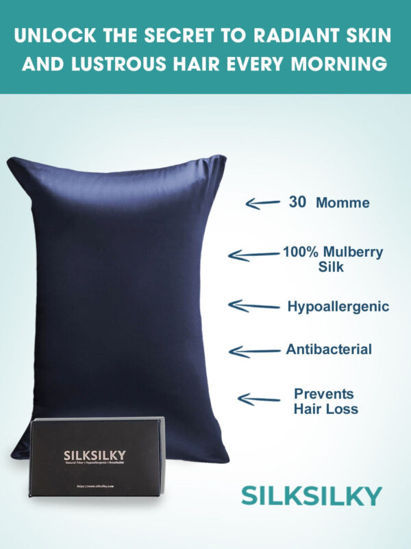 30Momme Luxurious 100% Silk Pillowcase - Envelope - Image 41