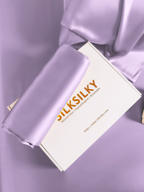 19Momme 100% Mulberry Silk Pillowcase - Hidden Zipper - Image 154
