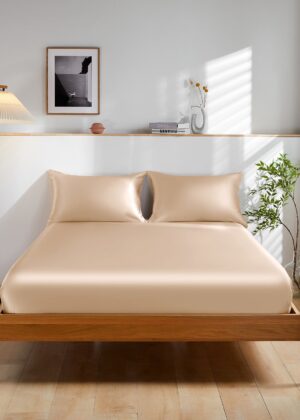 19 Momme Silk Fitted Sheet Set