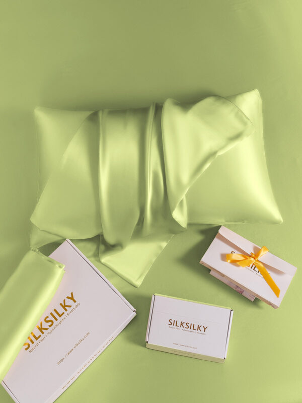 19Momme 100% Mulberry Silk Pillowcase - Envelope Closure - Image 162