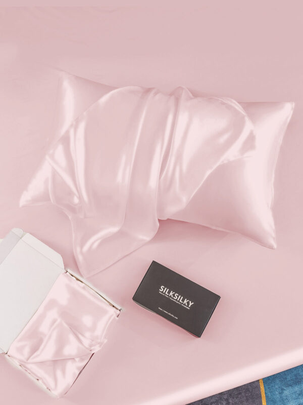 19Momme 100% Mulberry Silk Pillowcase - Envelope Closure - Image 40