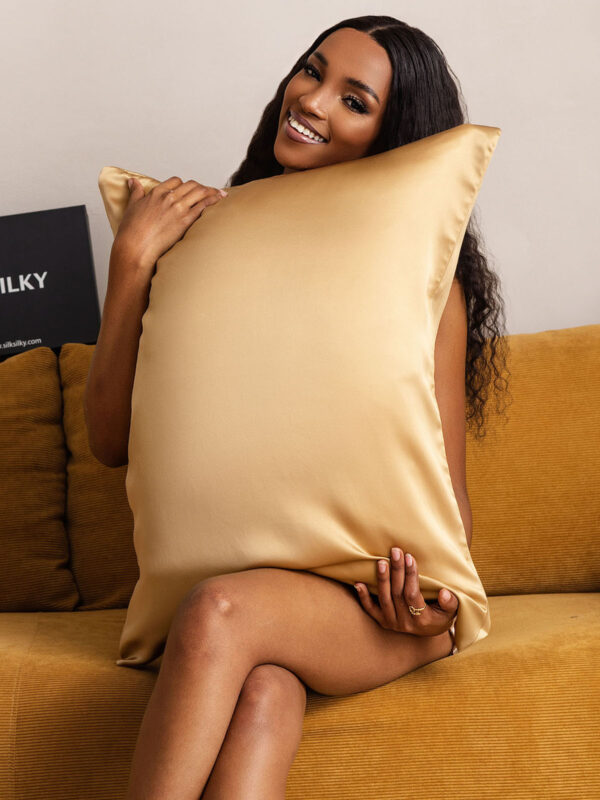 19Momme 100% Mulberry Silk Pillowcase - Envelope Closure - Image 179