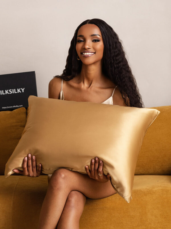 19Momme 100% Mulberry Silk Pillowcase - Envelope Closure - Image 180