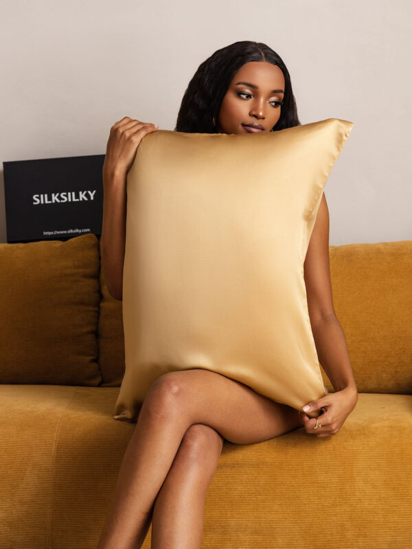 19Momme 100% Mulberry Silk Pillowcase - Envelope Closure - Image 182