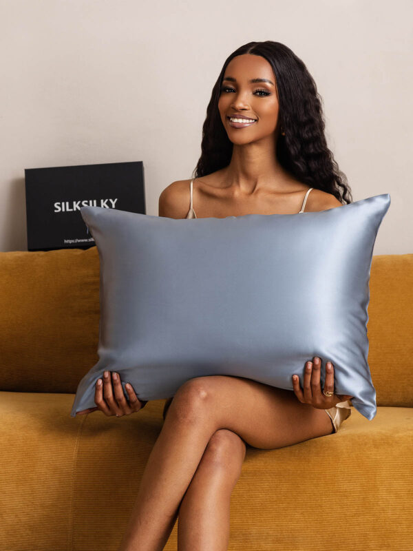 19Momme 100% Mulberry Silk Pillowcase - Envelope Closure - Image 165