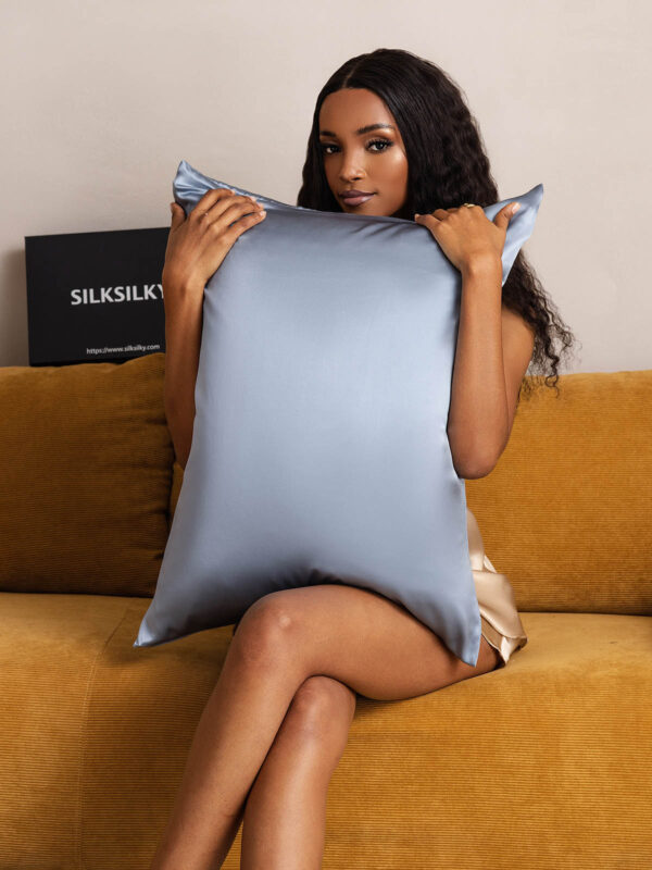 19Momme 100% Mulberry Silk Pillowcase - Envelope Closure - Image 167