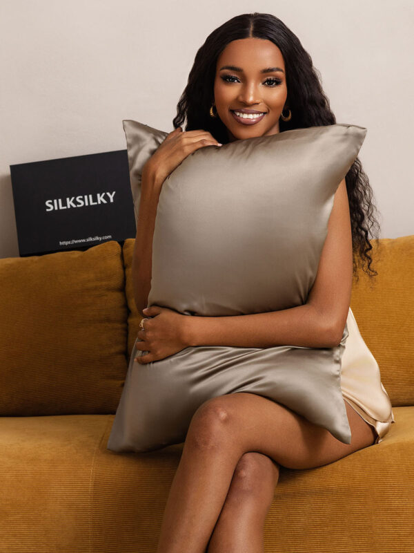 19Momme 100% Mulberry Silk Pillowcase - Envelope Closure - Image 173