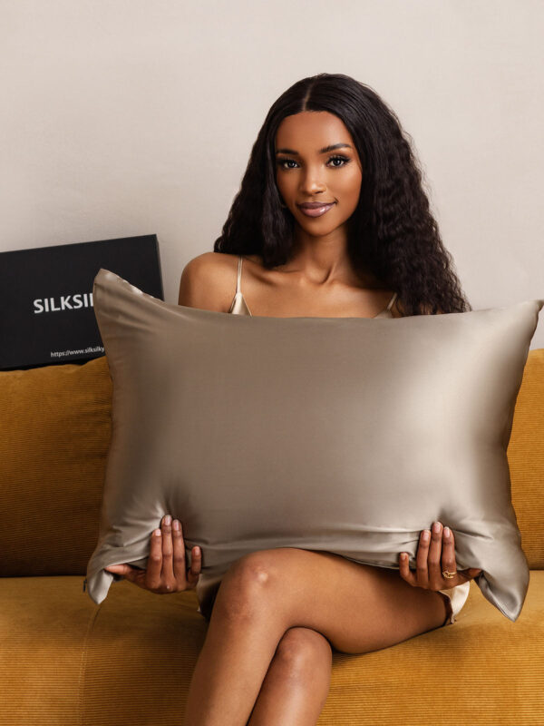 19Momme 100% Mulberry Silk Pillowcase - Envelope Closure - Image 174