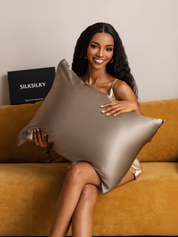 19Momme 100% Mulberry Silk Pillowcase - Envelope Closure - Image 176