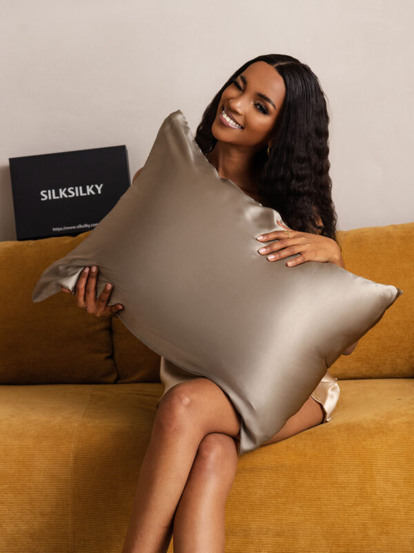 19Momme 100% Mulberry Silk Pillowcase - Envelope Closure - Image 177