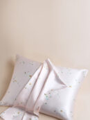 19Momme 100% Mulberry Silk Pillowcase - Snowbud Lily
