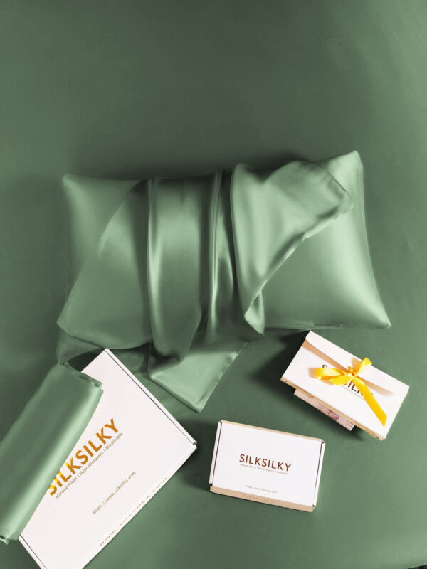 30Momme Luxurious 100% Silk Pillowcase - Envelope - Image 61