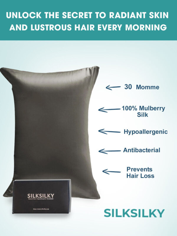30Momme Luxurious 100% Silk Pillowcase - Envelope - Image 35
