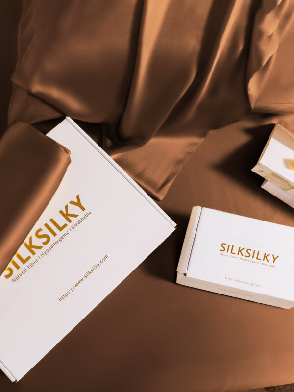 19Momme 100% Mulberry Silk Pillowcase - Envelope Closure - Image 105