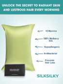 19Momme 100% Mulberry Silk Pillowcase - Hidden Zipper