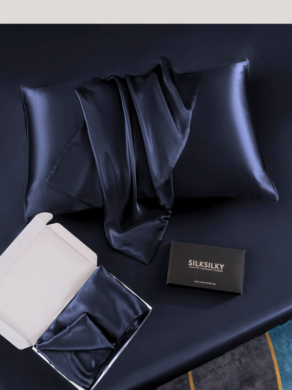 22Momme 100% Pure Silk Pillowcase - Hidden Zipper - Image 18