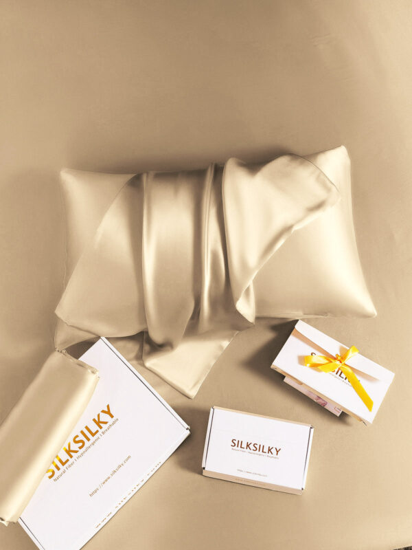 19Momme 100% Mulberry Silk Pillowcase - Envelope Closure - Image 65